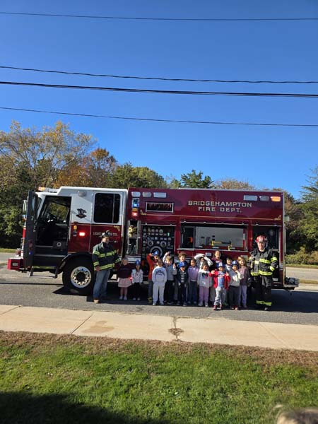 Bridgehampton Fire Department Visit For Fire Safety 2026