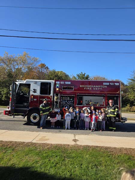 Bridgehampton Fire Department Visit For Fire Safety 2026